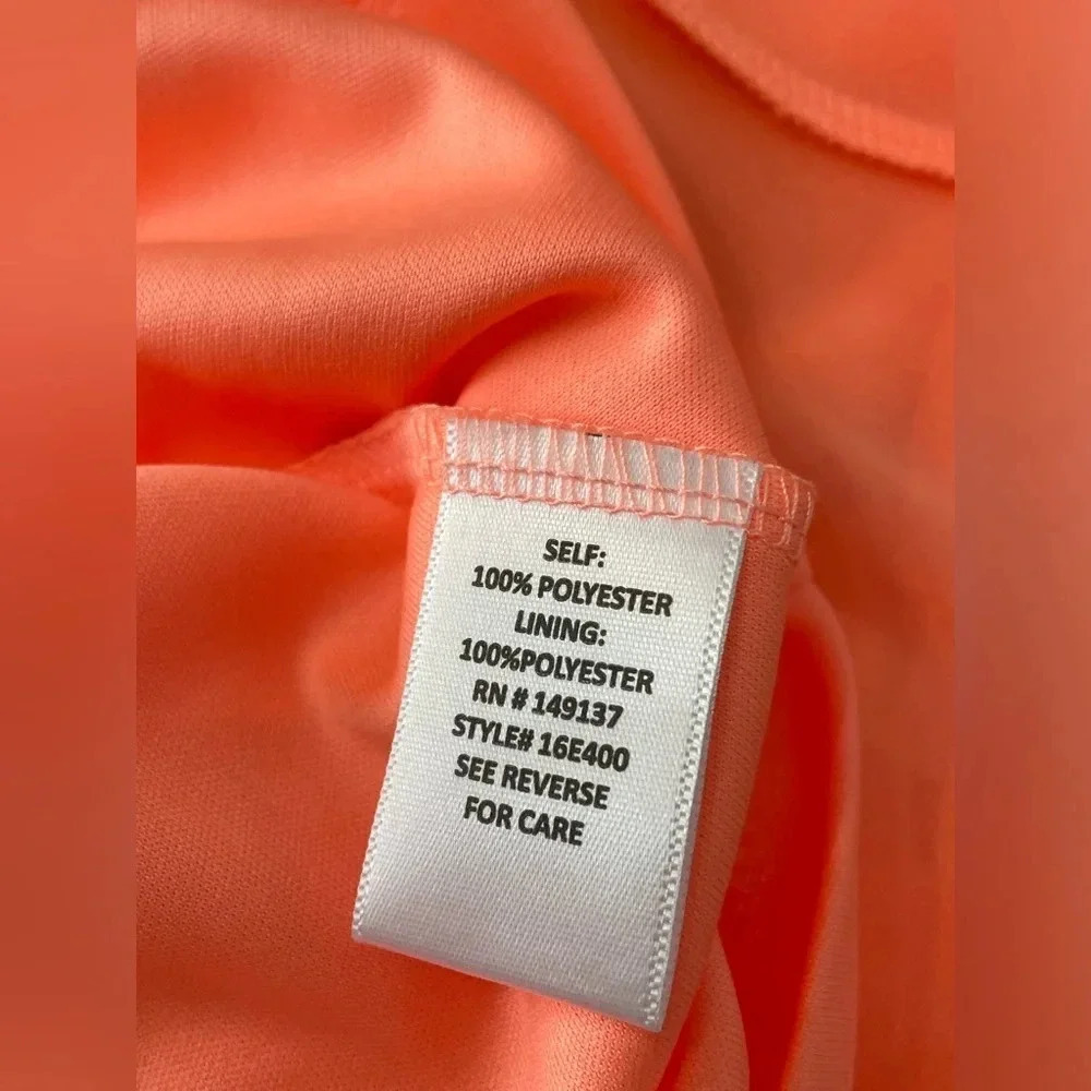 Hyfve M neon orange dress - Picture 6 of 6